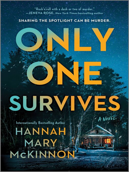 Title details for Only One Survives by Hannah Mary McKinnon - Wait list